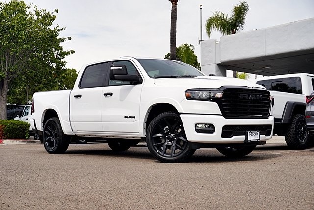 New 2026 Bright White Clear-Coat Exterior Paint RAM Laramie image 2