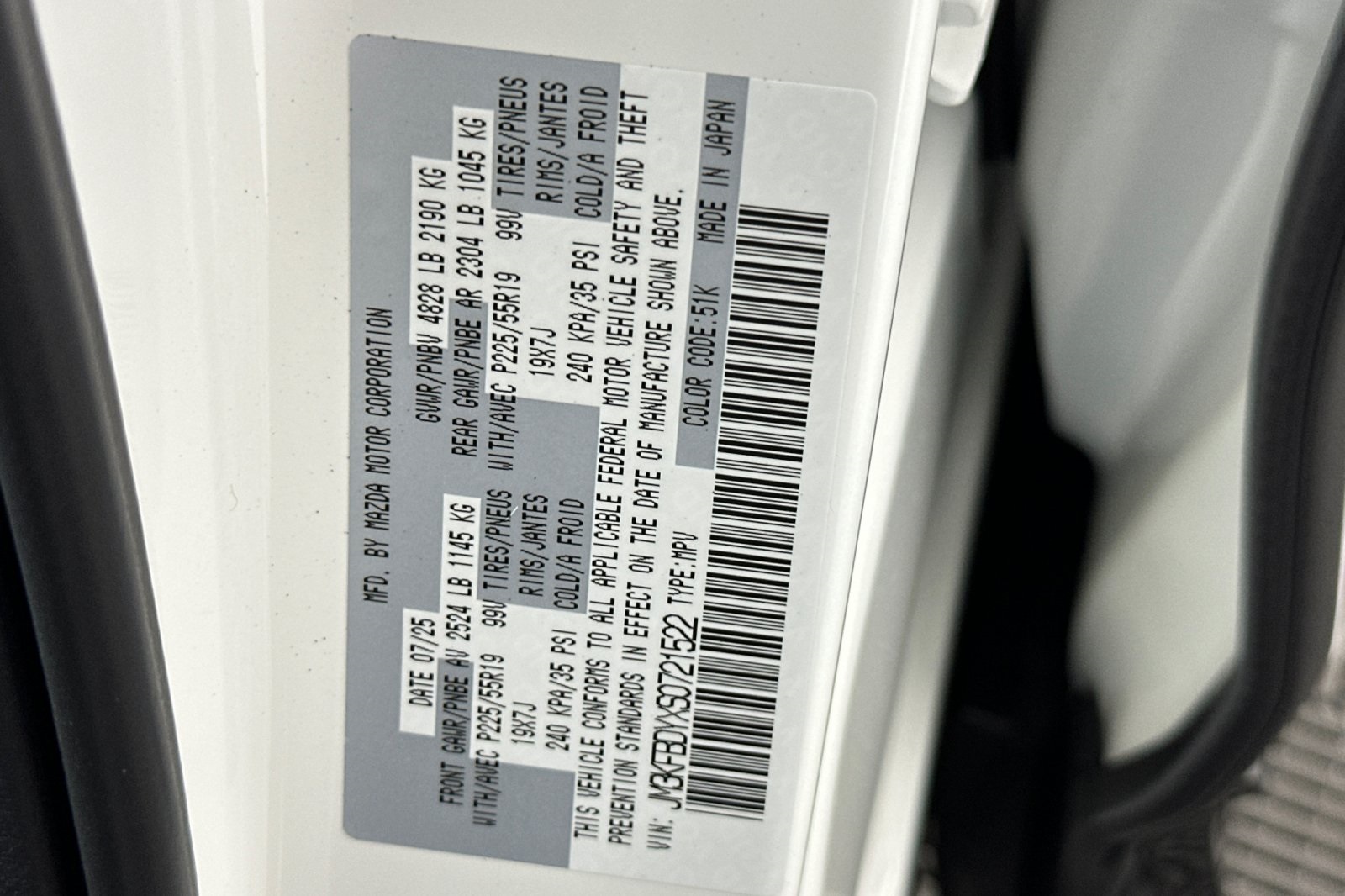 2025 Mazda CX-5 2.5 Turbo Premium photo 21