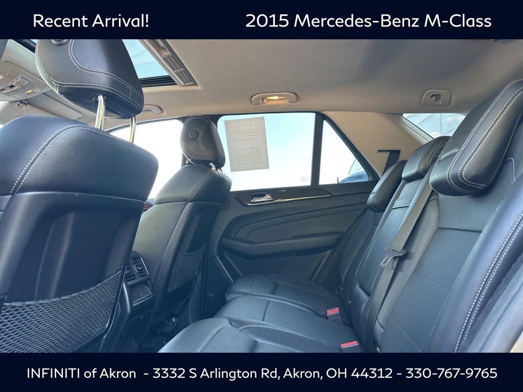 2015 Mercedes Benz ML 350 4MATIC photo 37