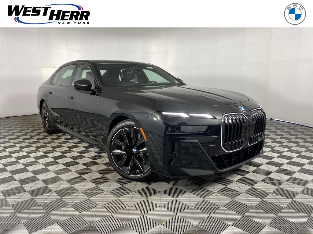 New 2025 Black BMW 760i xDrive image 1