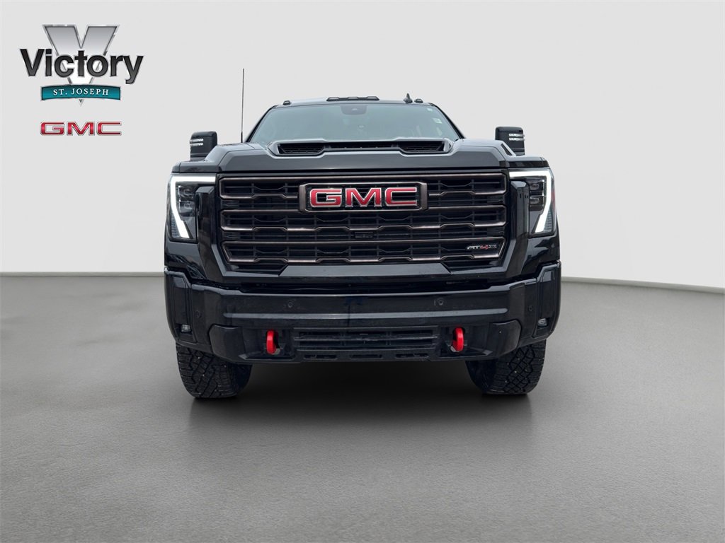 Used 2025 GMC Sierra 2500HD AT4X with VIN 1GT4UZEY2SF290430 for sale in Kansas City