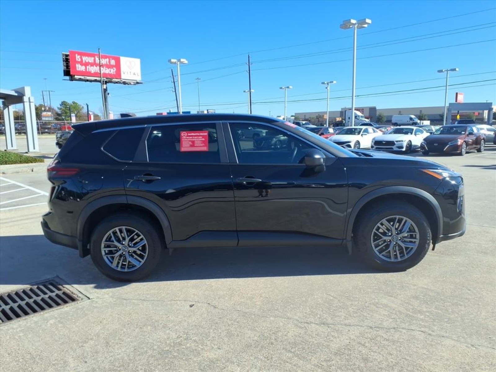 2025 Nissan Rogue S Black at AutoNation Toyota Gulf Fwy
