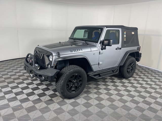 Used 2016 Jeep Wrangler Willys Wheeler with VIN 1C4AJWAG1GL272582 for sale in Salida, CO