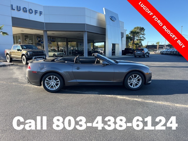 Used 2014 Chevrolet Camaro 1LT with VIN 2G1FB3D38E9307674 for sale in Lugoff, SC