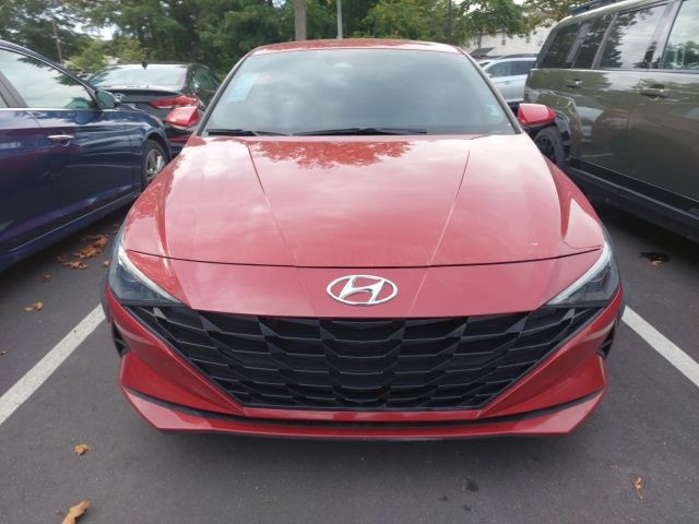 2022 Hyundai Elantra Hybrid Blue photo 3