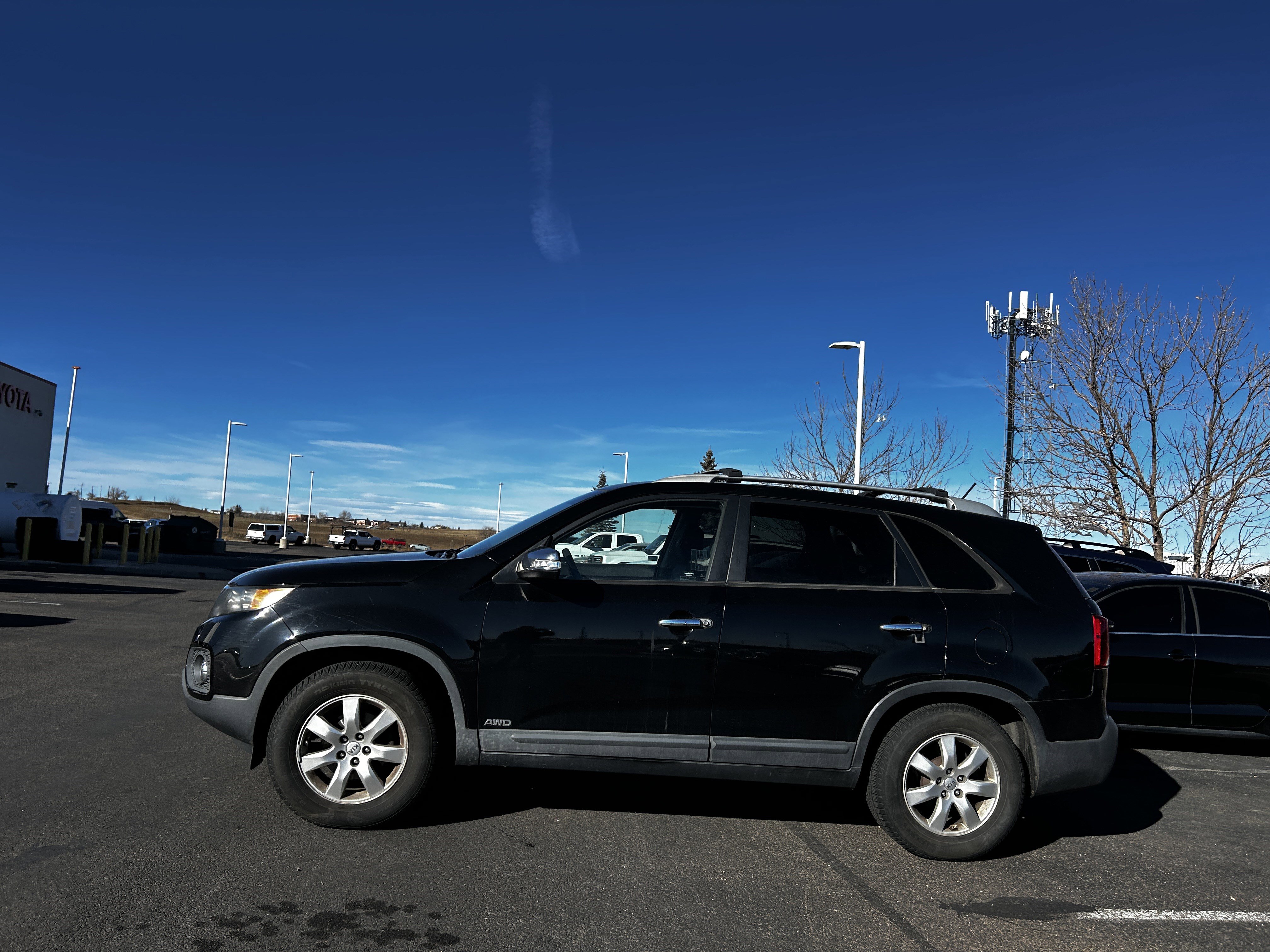 Used 2012 Kia Sorento LX with VIN 5XYKTDA27CG241334 for sale in Cheyenne, WY