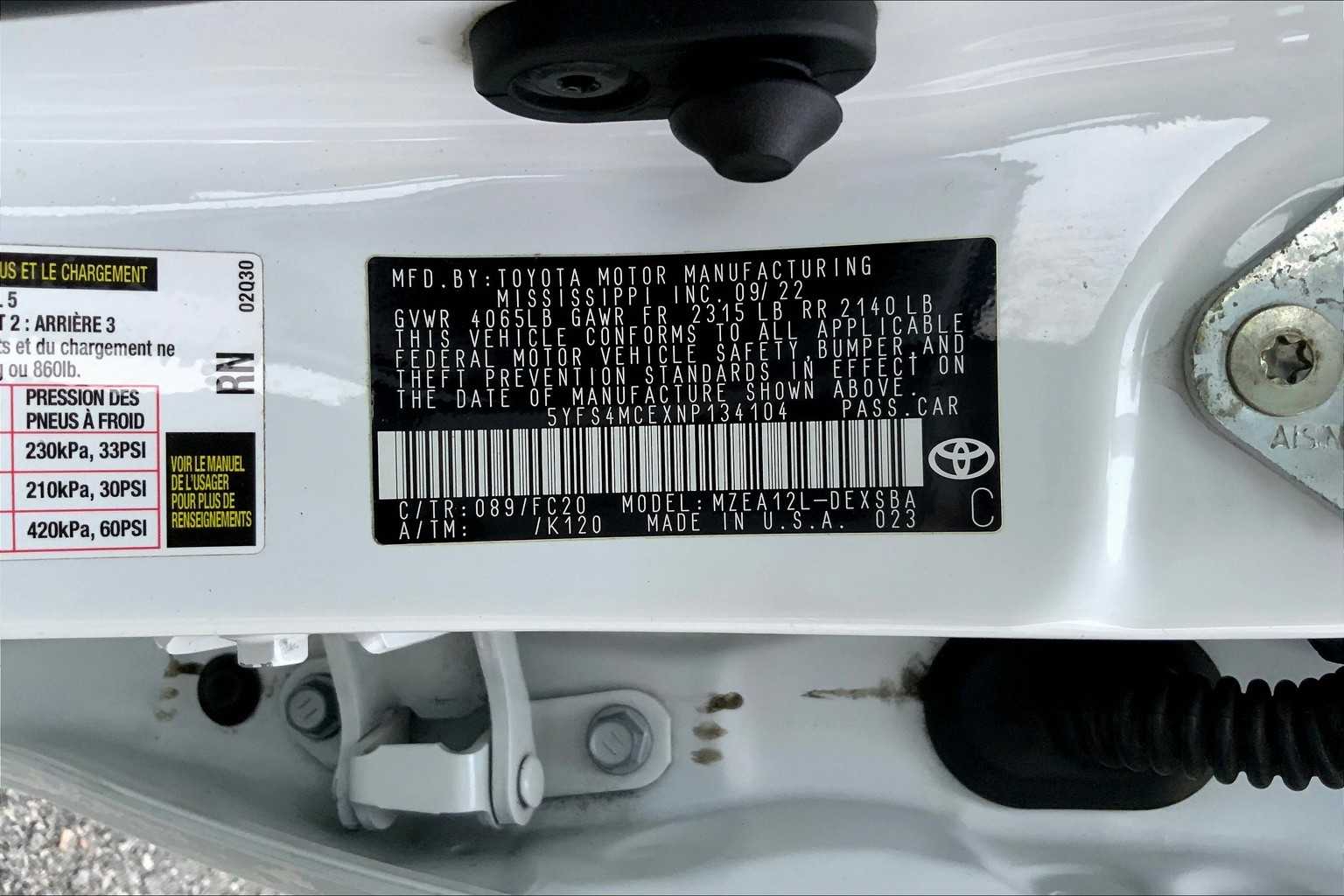 2022 Toyota Corolla SE photo 29
