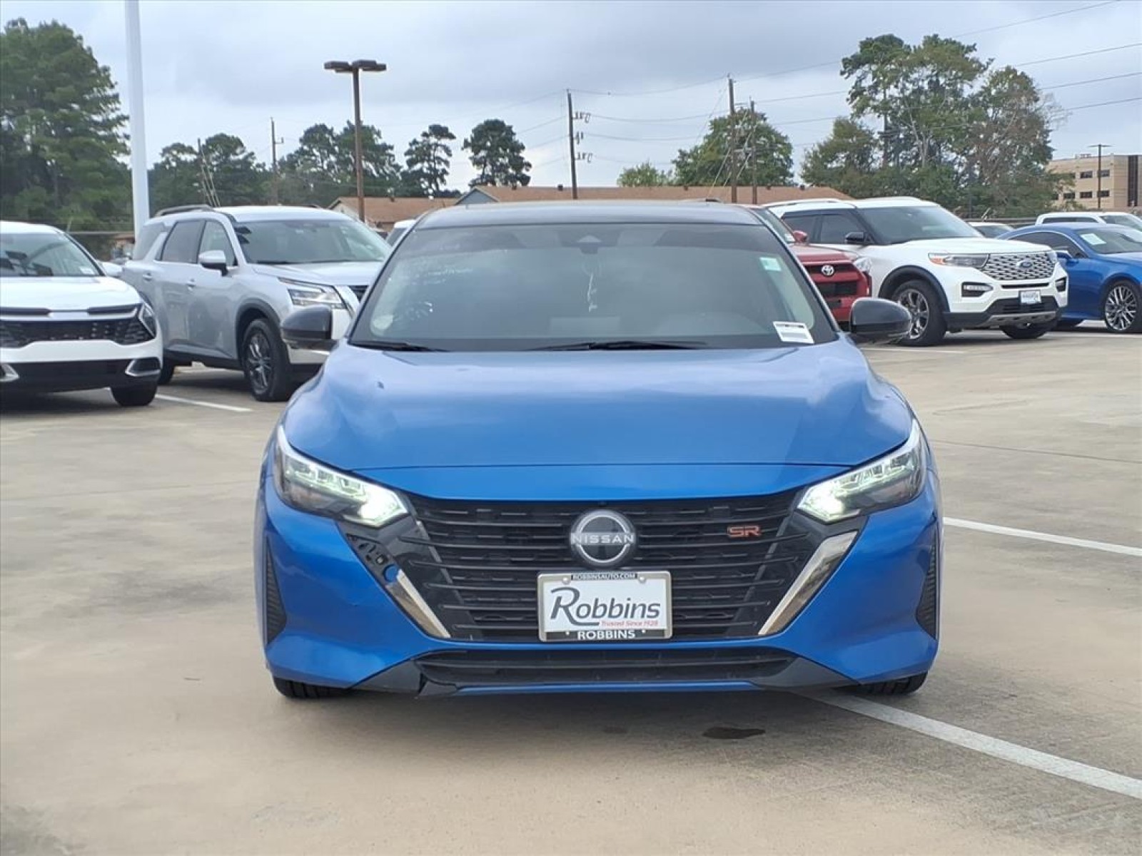 2024 Nissan Sentra SR Blue at Robbins Nissan