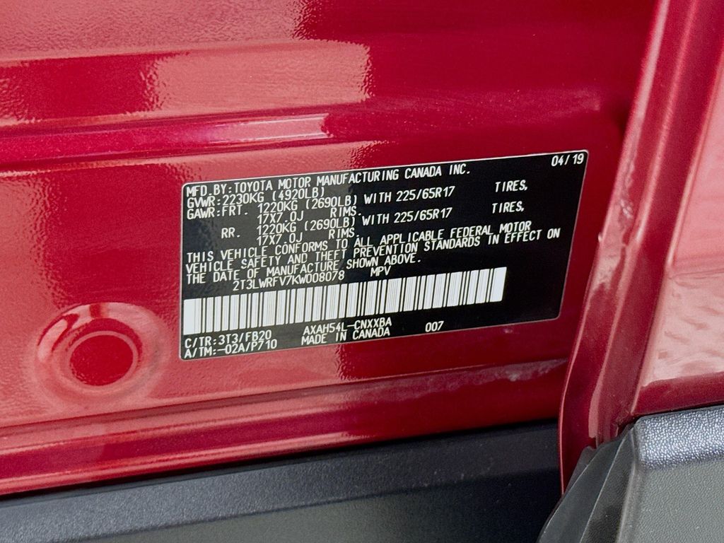 2019 Toyota RAV4 Hybrid LE photo 31