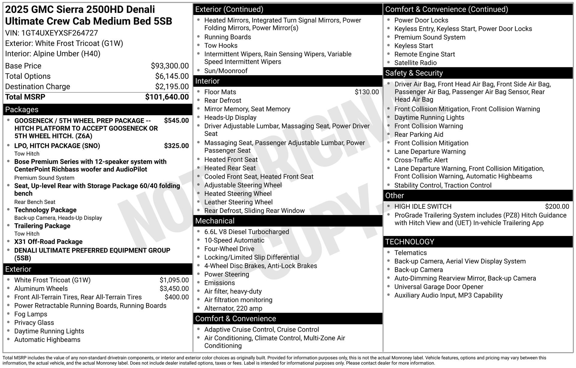 2025 GMC Sierra 2500HD Denali Ultimate's photo