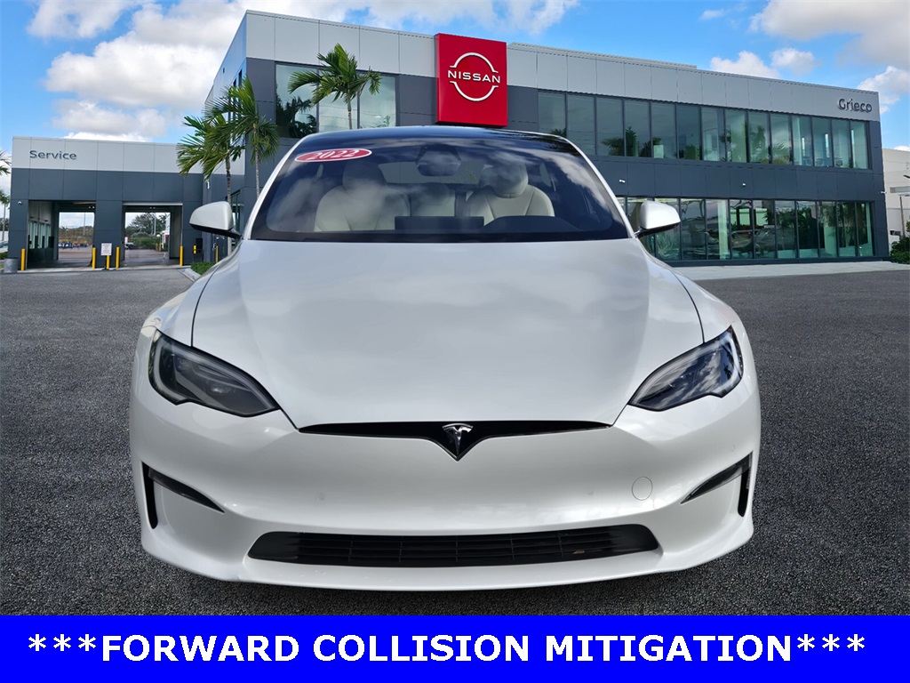 Used 2022 Tesla Model S Plaid with VIN 5YJSA1E69NF487085 for sale in Delray Beach, FL