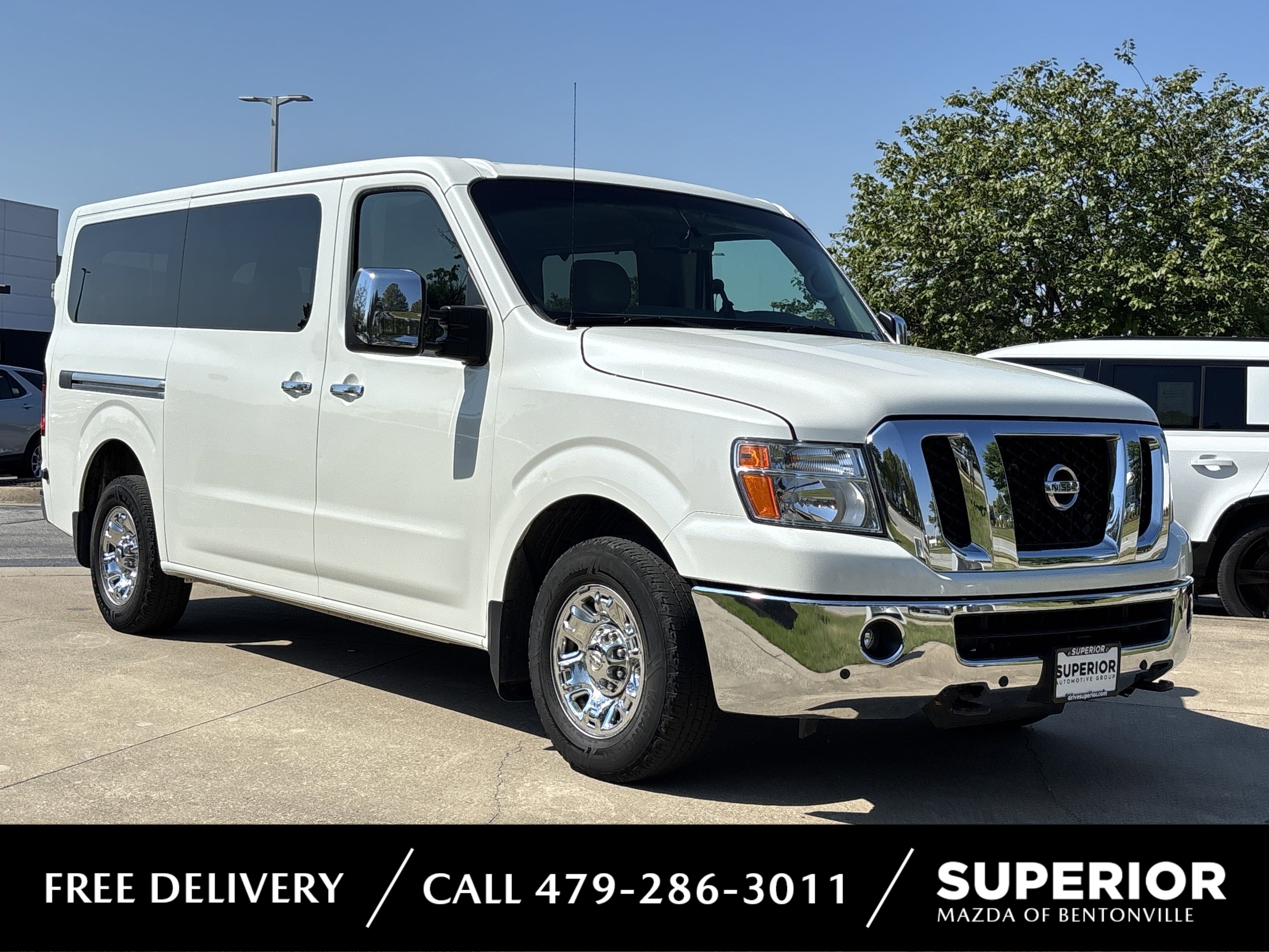 Pre-Owned 2018 Nissan NV Passenger NV3500 HD SL V8 Full-size