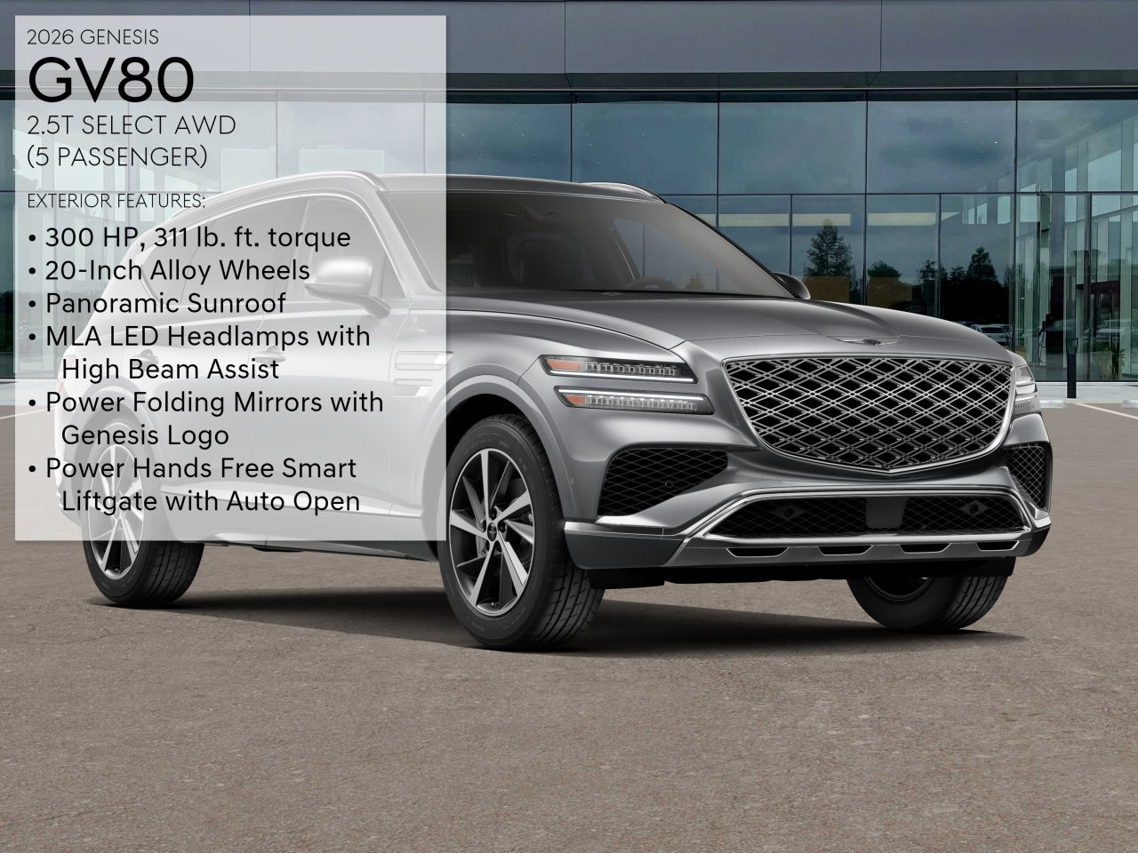 2026 Genesis GV80 2.5T AWD photo 4