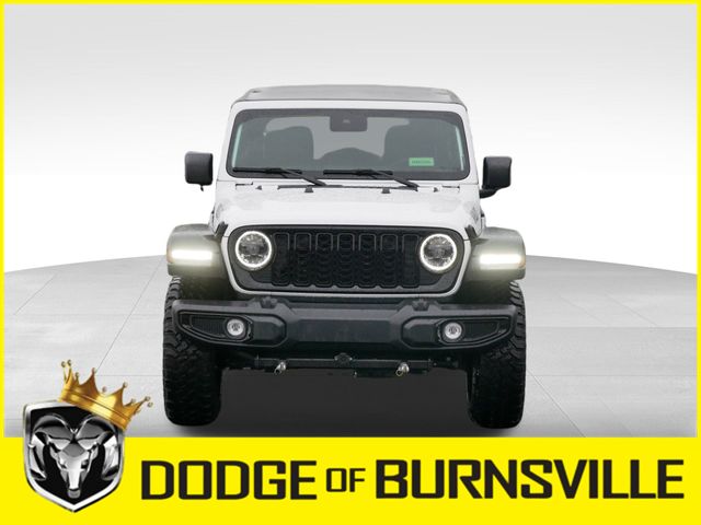 Used 2025 Jeep Wrangler 4-Door Willys with VIN 1C4PJXDN9SW521843 for sale in Burnsville, Minnesota