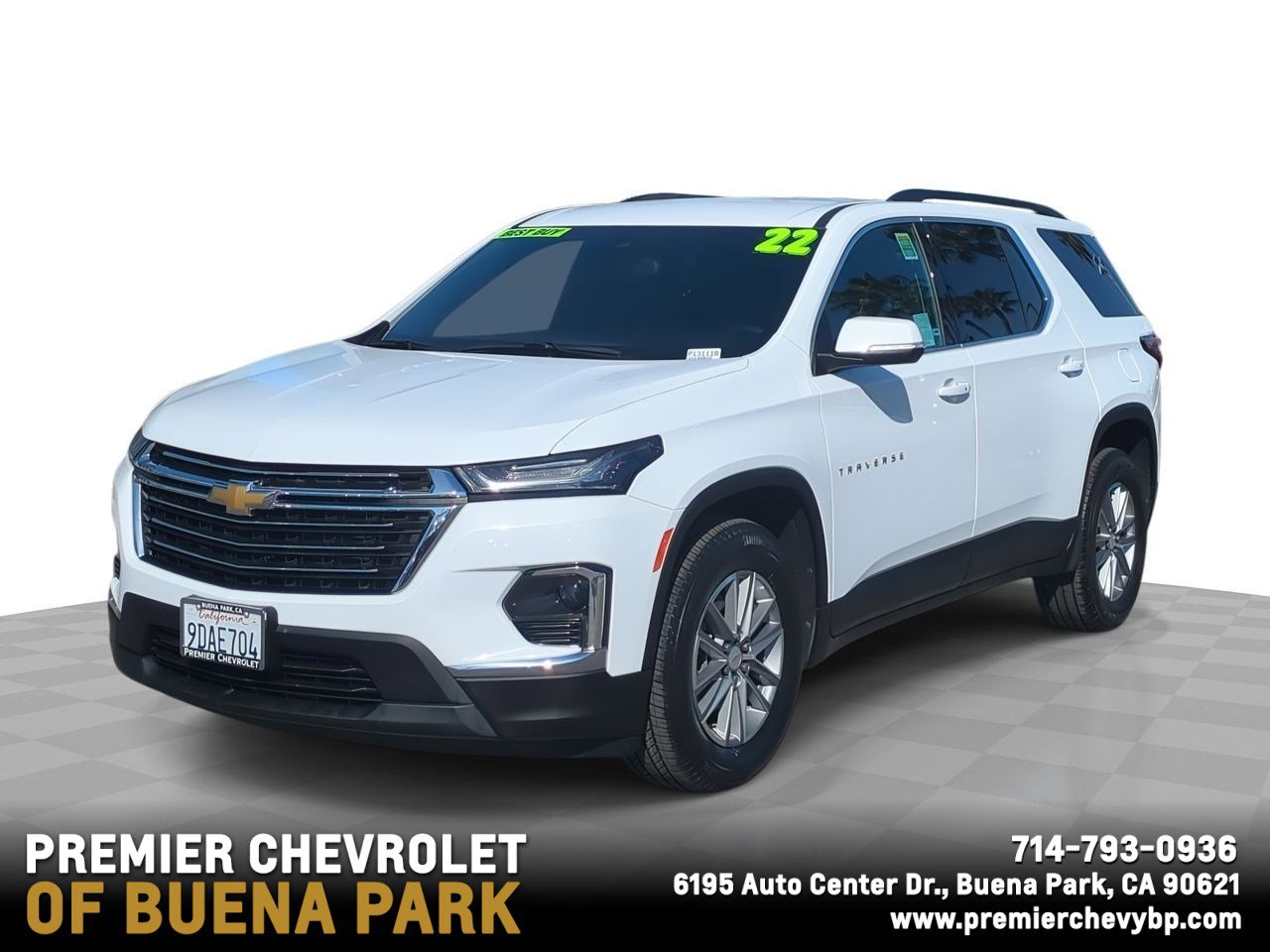 2022 Chevrolet Traverse 1LT
