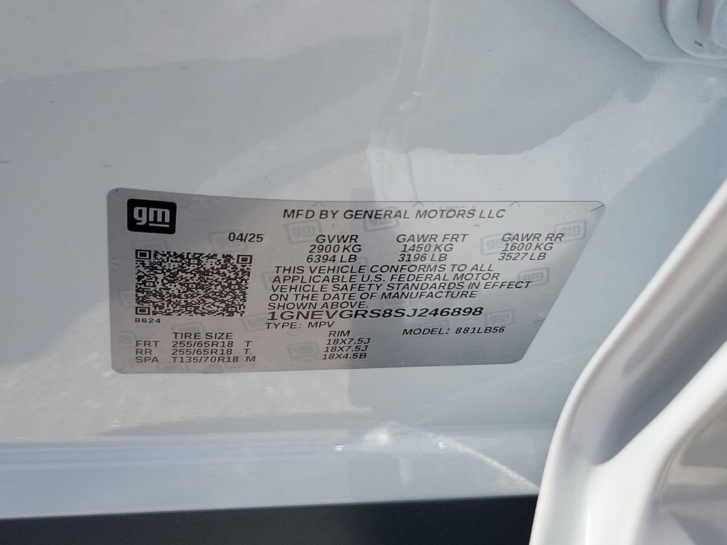 2025 Chevrolet Traverse photo 48