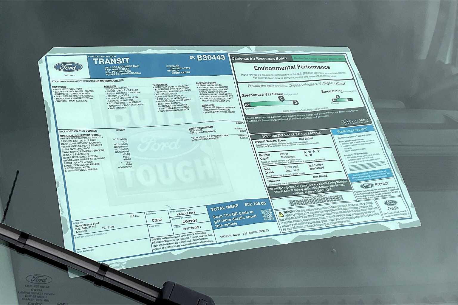 2025 Ford Transit Cargo Van photo 17