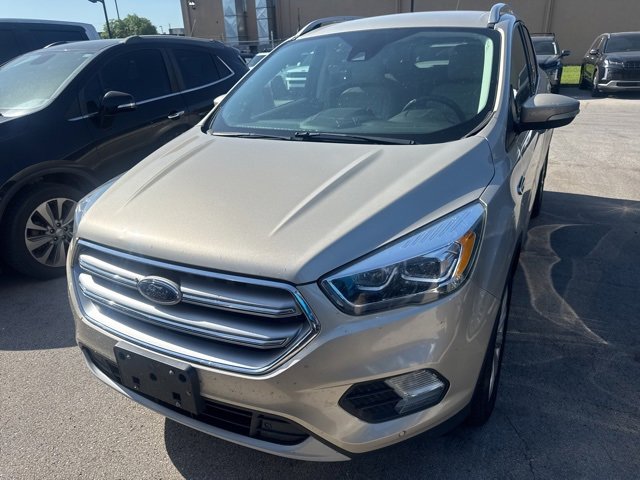 Used 2017 Ford Escape Titanium with VIN 1FMCU0J92HUD24694 for sale in Bartlesville, OK
