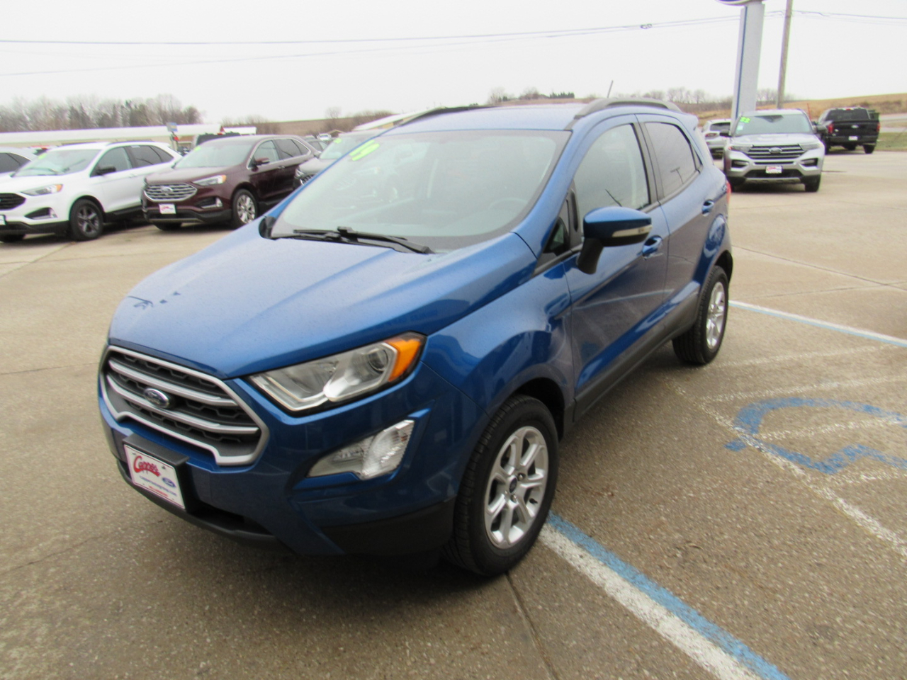 Used 2019 Ford Ecosport SE with VIN MAJ6S3GL5KC289857 for sale in Williamsburg, IA