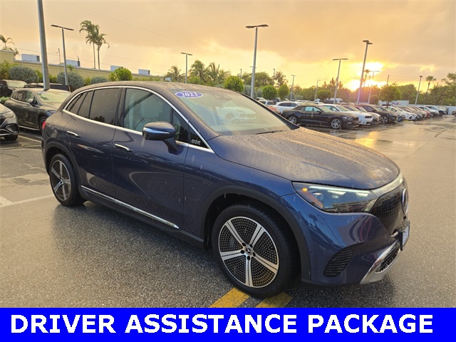 Used 2023 Mercedes-Benz EQE SUV Base with VIN 4JGGM1CB9PA020236 for sale in Delray Beach, FL