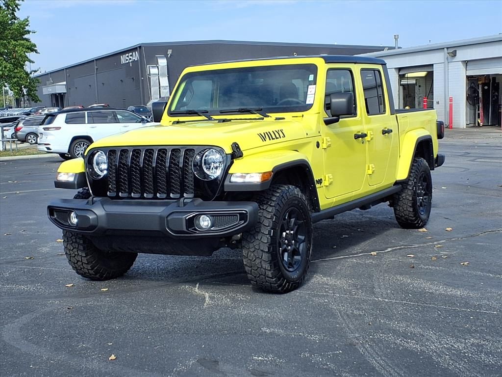 Used 2023 Jeep Gladiator WILLYS with VIN 1C6HJTAG0PL576877 for sale in Kansas City