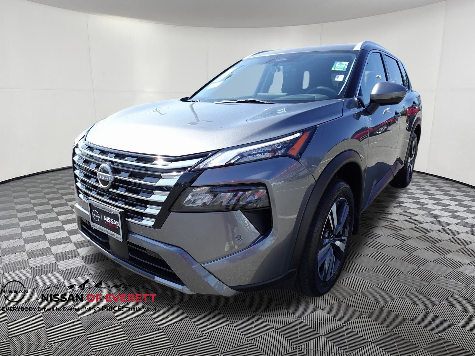 New 2024 Nissan Rogue SL 4D Sport Utility in Everett RC738654 Nissan