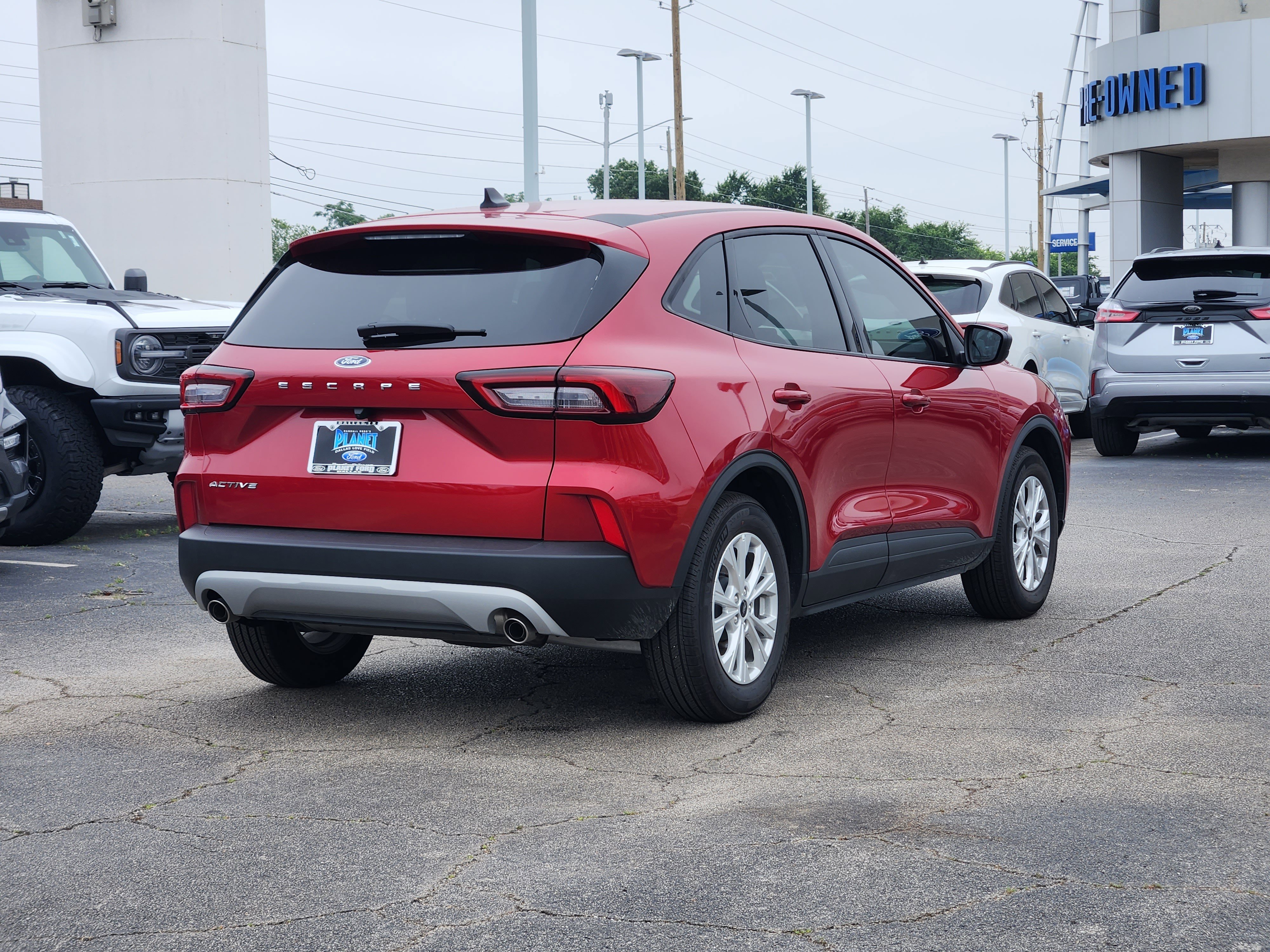 New 2025 Rapid Red Metallic Tinted Cc Ford Active image 4