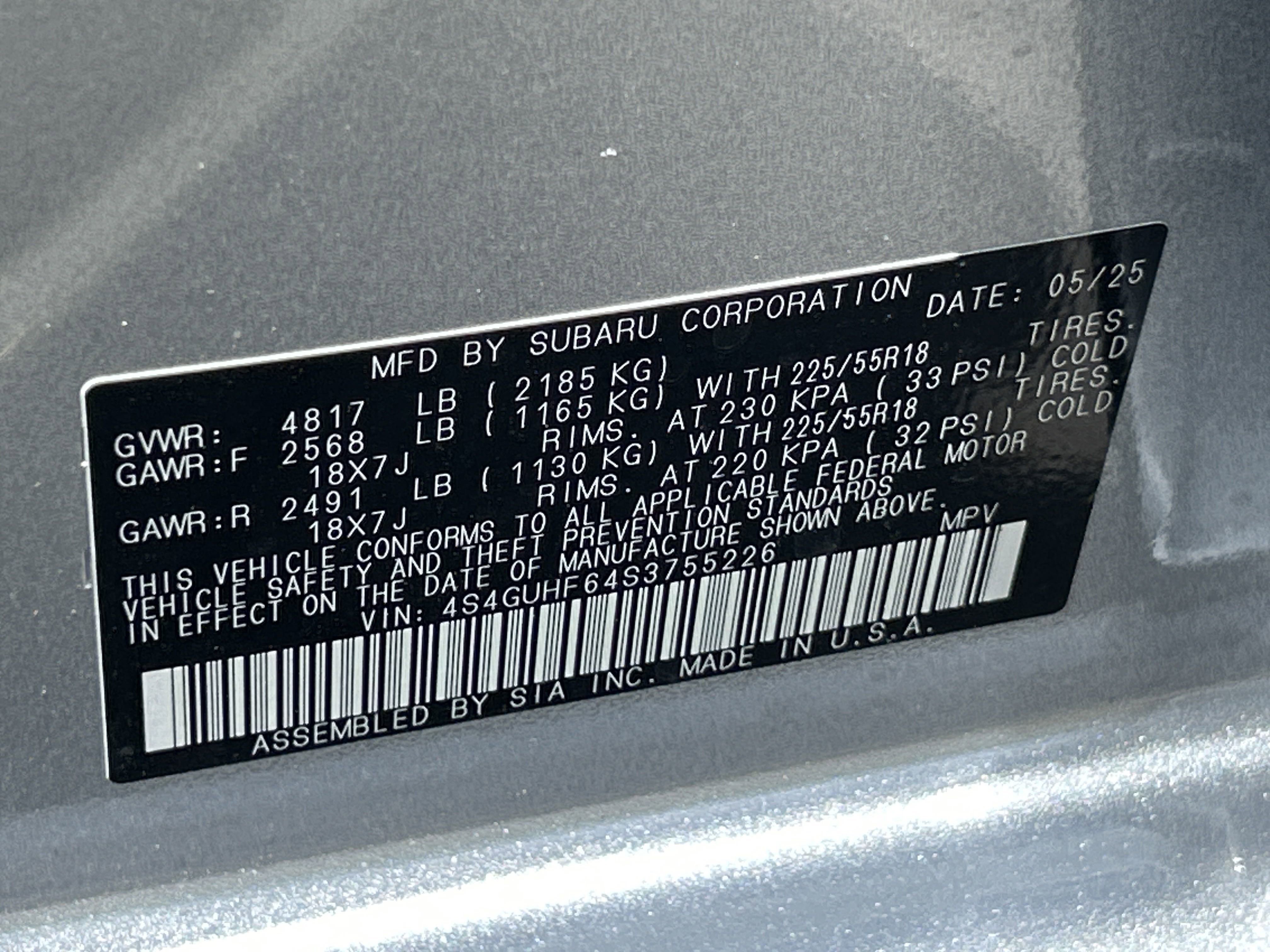2025 Subaru Crosstrek Sport photo 10