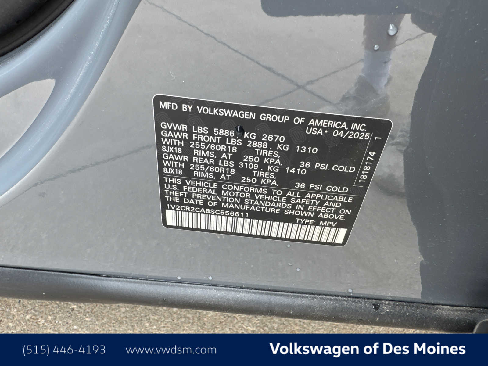 2025 Volkswagen Atlas Peak Edition SE photo 18