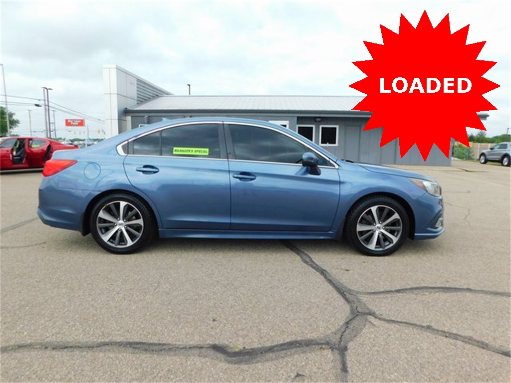 Used 2018 Subaru Legacy Limited with VIN 4S3BNEN63J3010140 for sale in Richmond, IN