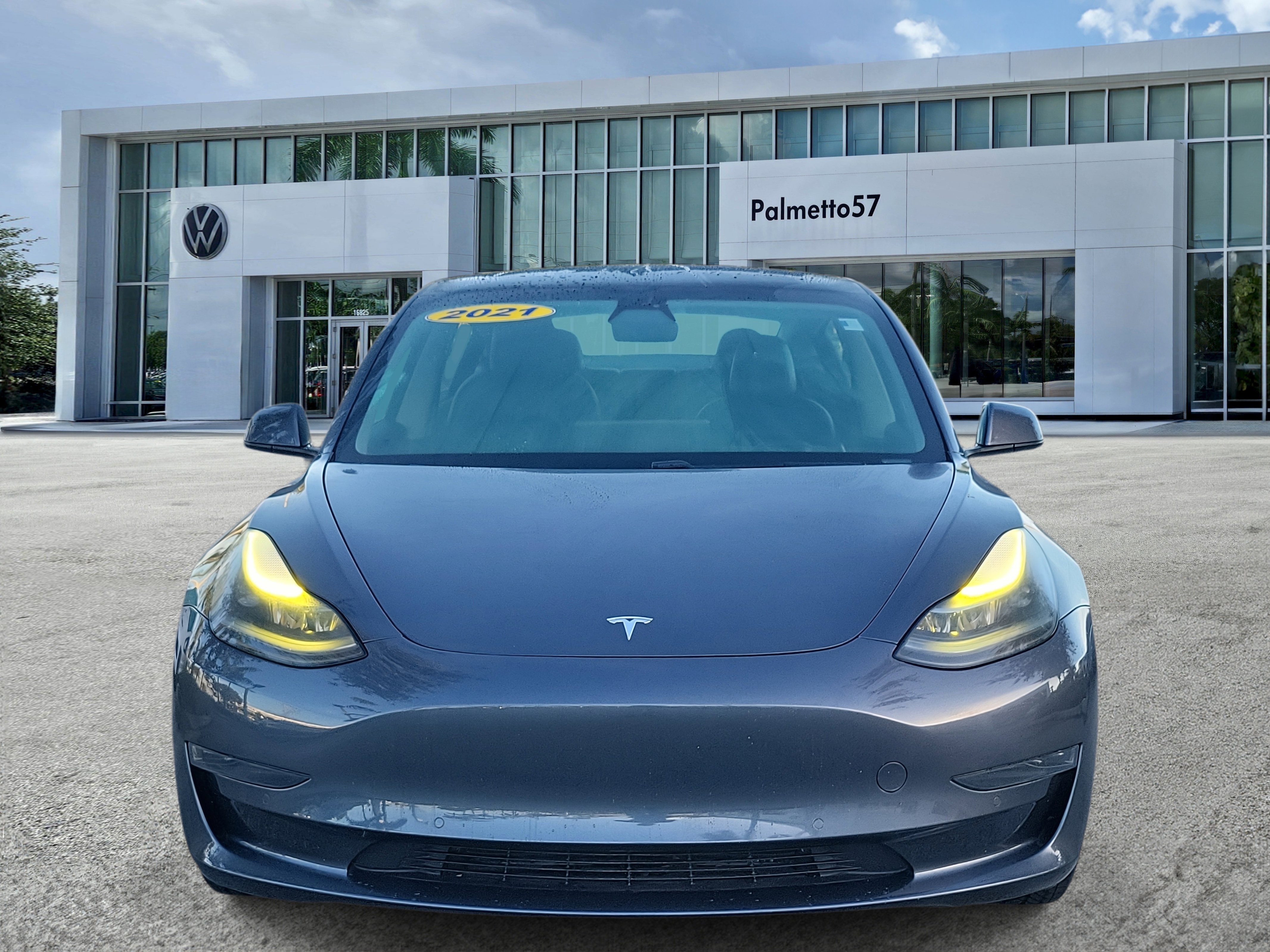 Used 2021 Tesla Model 3 Base with VIN 5YJ3E1EA7MF919507 for sale in Opa-locka, FL