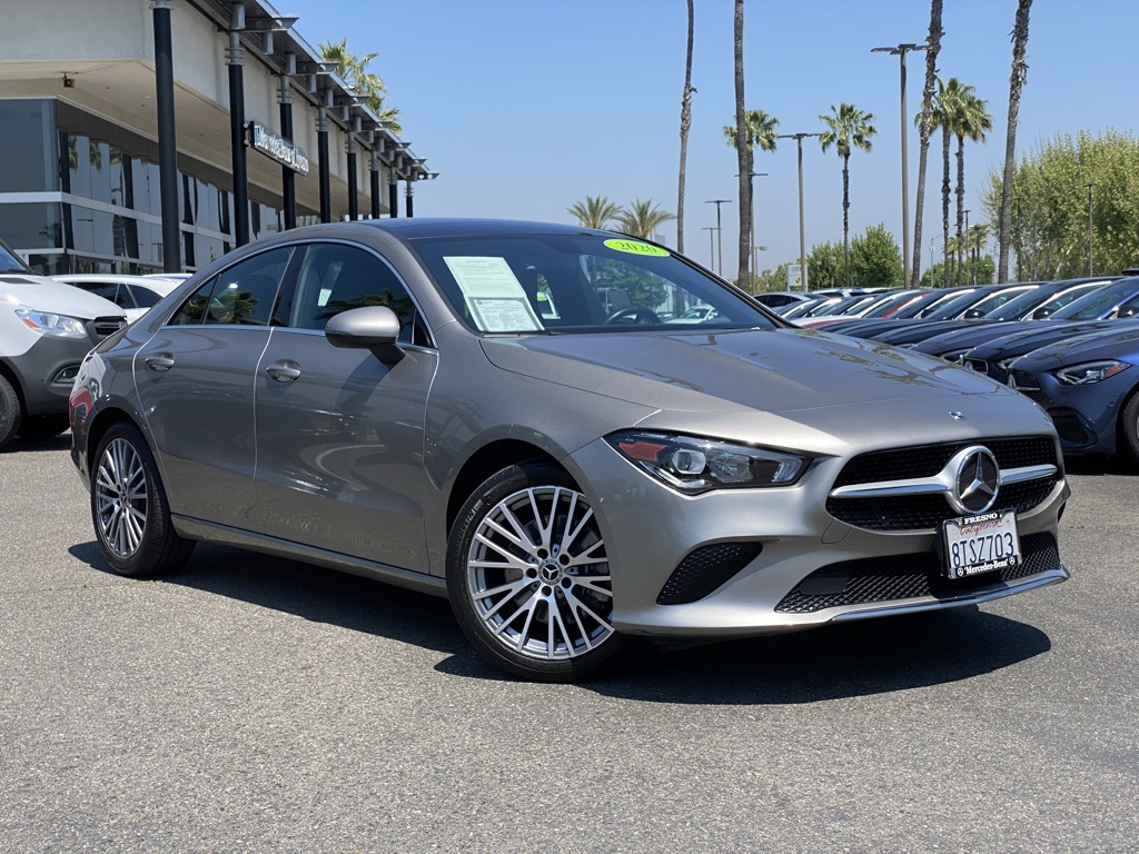 Certified Used 2020 Silver Mercedes-Benz CLA 250 image 1