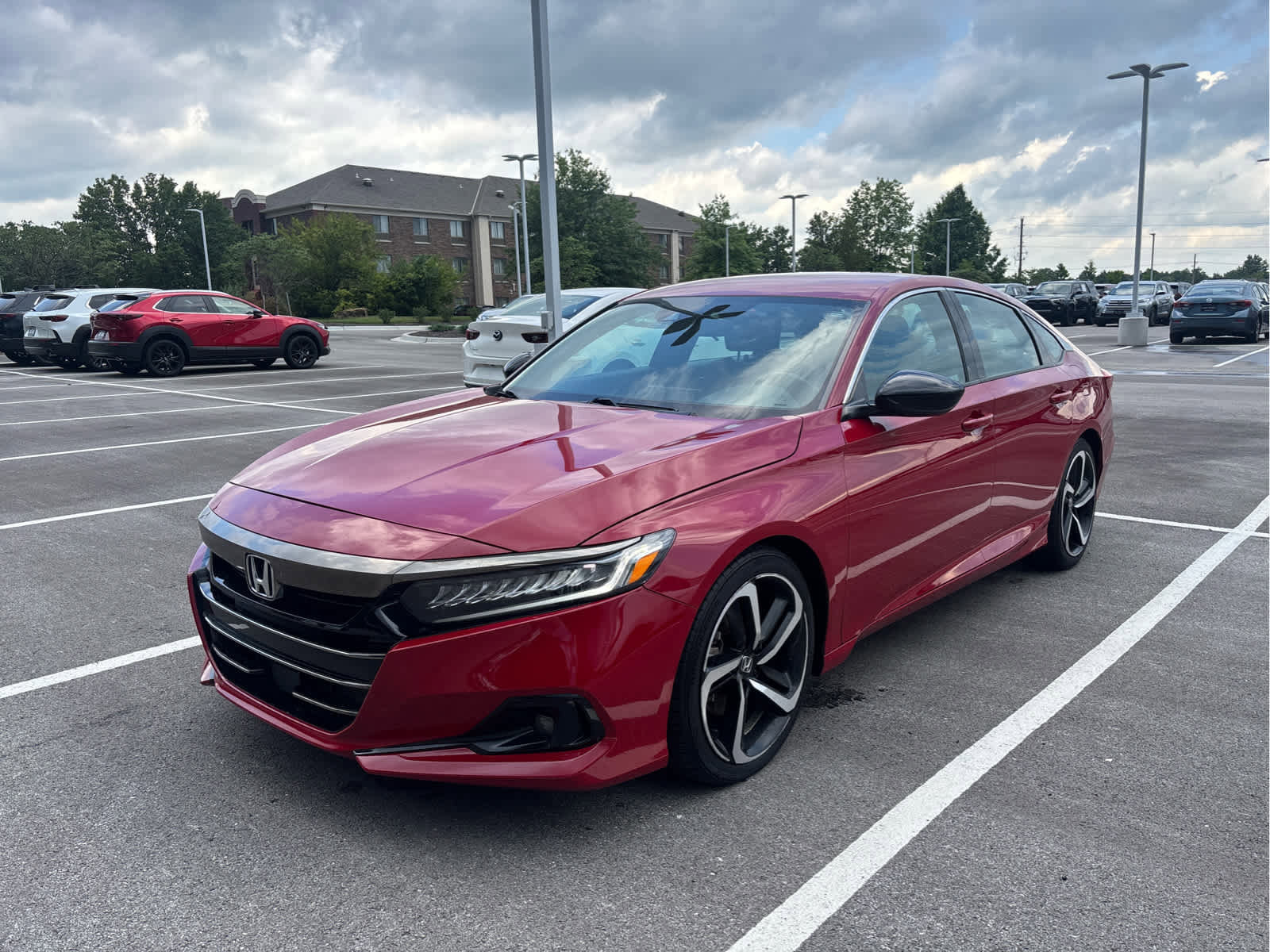 Used 2022 Honda Accord Sport with VIN 1HGCV1F35NA024755 for sale in Kansas City