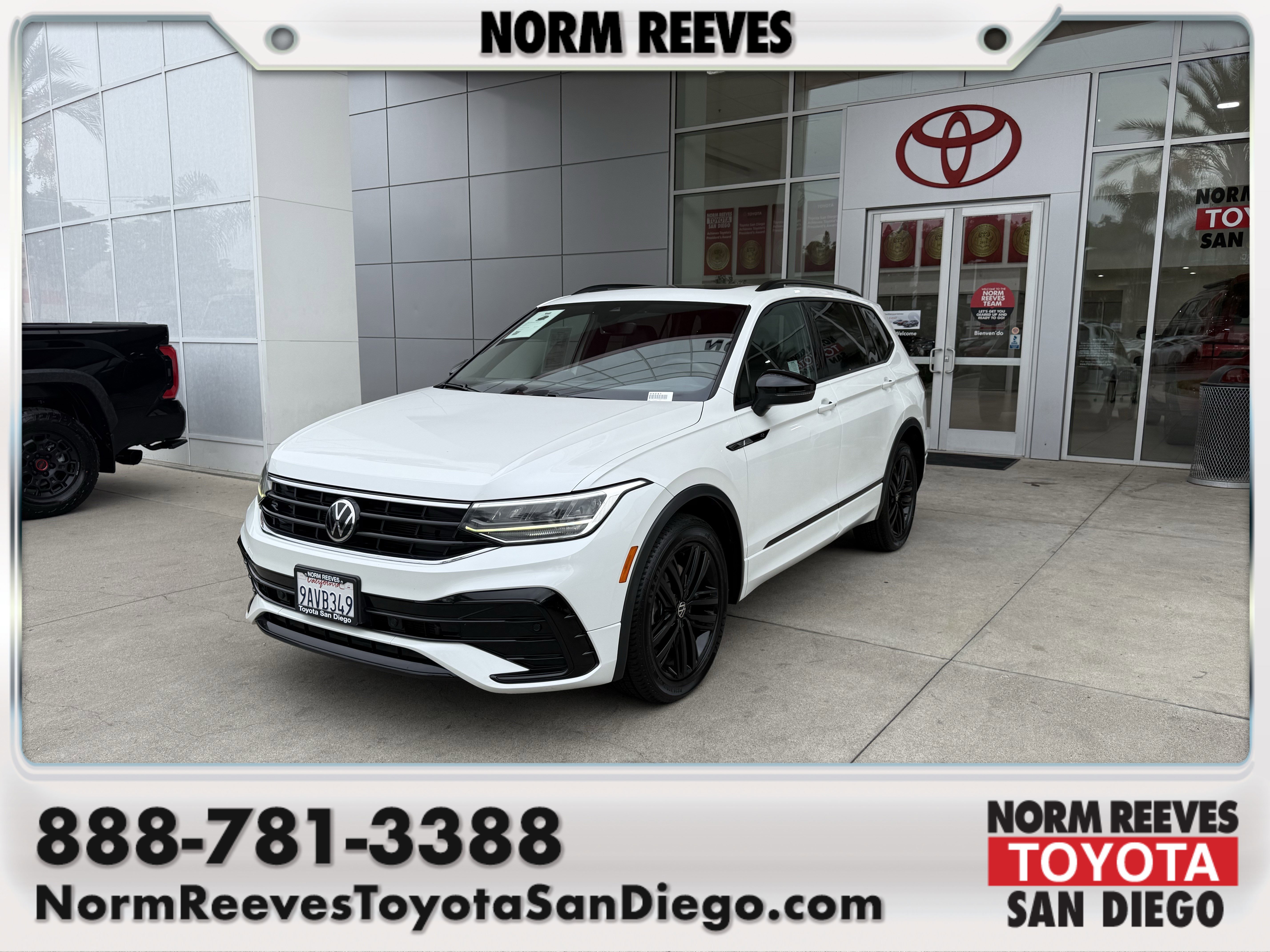 2022 Volkswagen Tiguan SE R-LINE BLACK