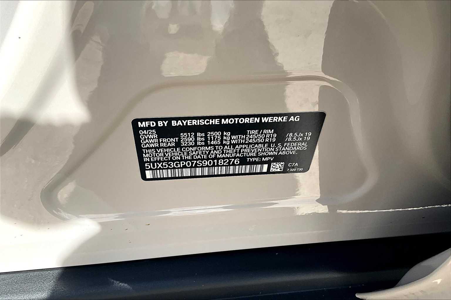 2025 Bmw X3 30x Drive photo 30