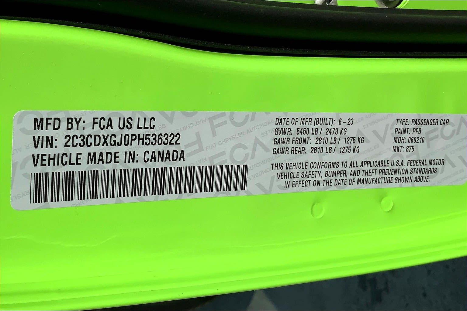 New 2023 Dodge Charger Scat Pack 4dr Car in Oklahoma City PH536322