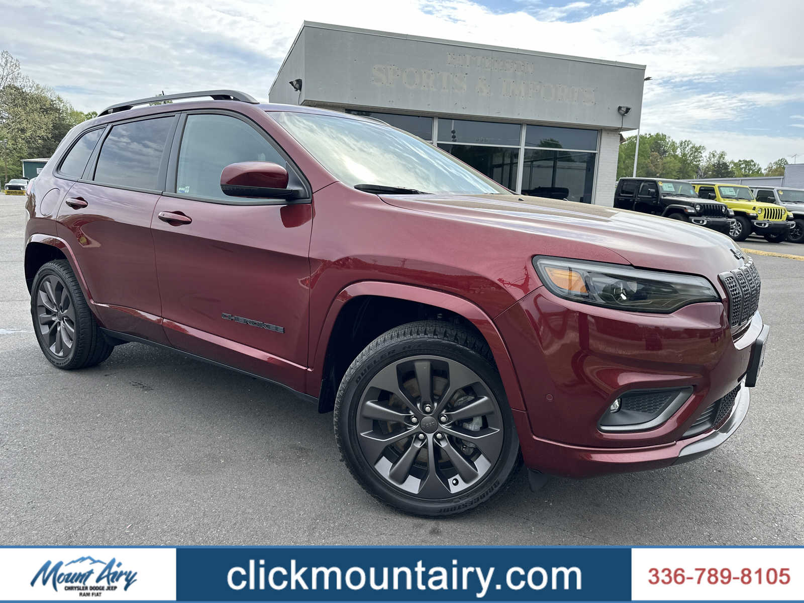 PreOwned 2021 Jeep Cherokee High Altitude Sport Utility in Mount Airy