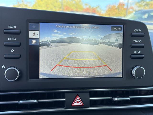 2026 Hyundai Elantra Hybrid Blue photo 3