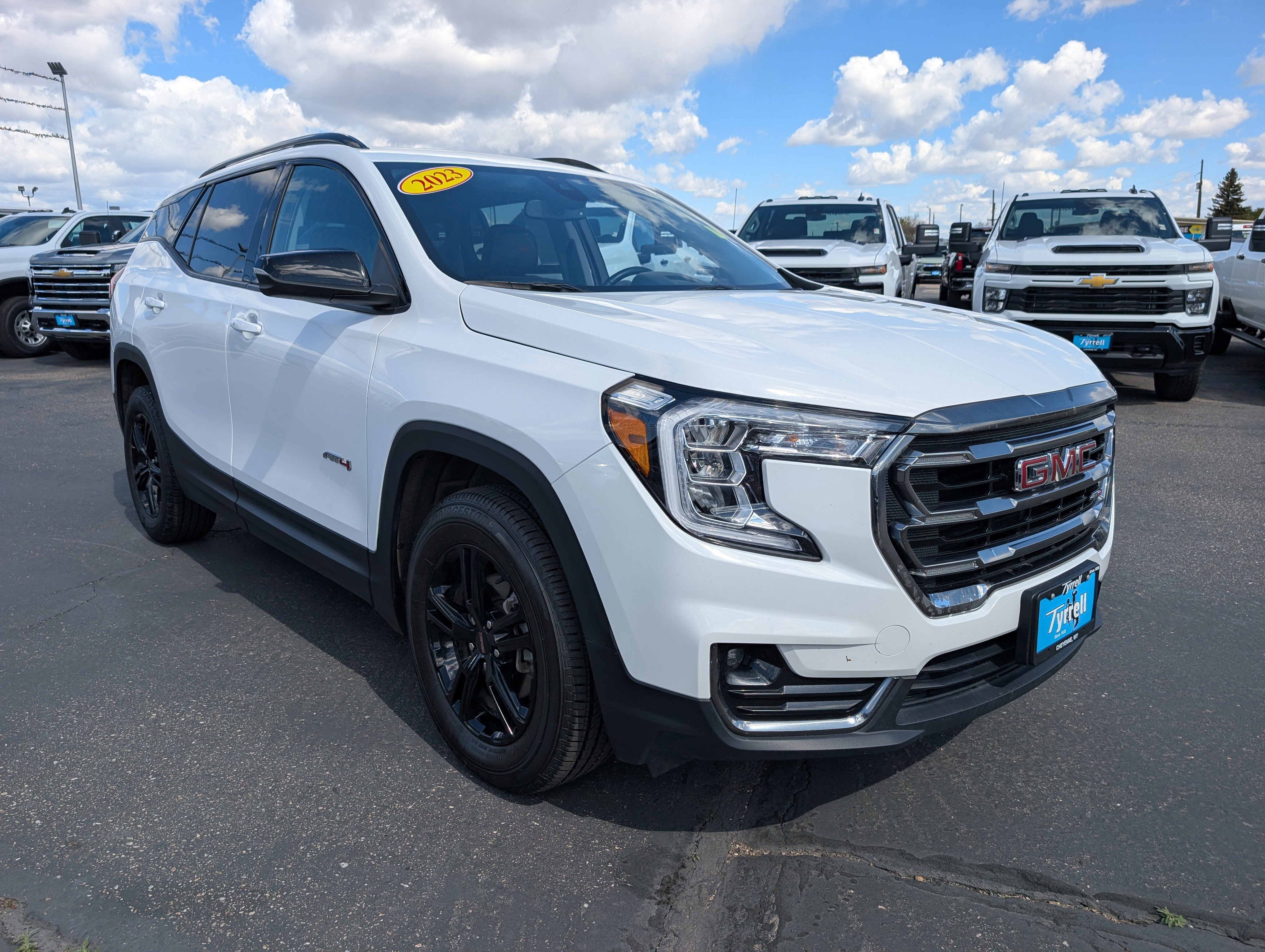 Used 2023 Summit White GMC AT4 image 7