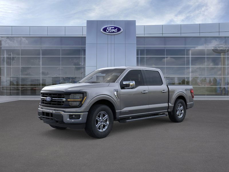 New 2025 CARBONIZED GRAY METALLIC Ford XLT image 1