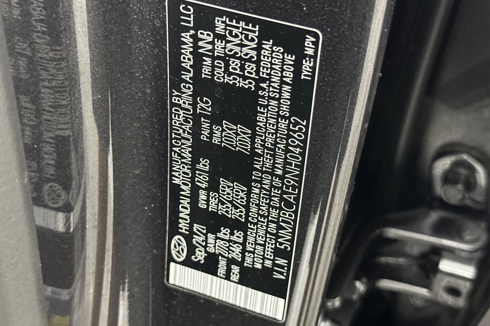 2022 Hyundai Tucson SEL photo 28