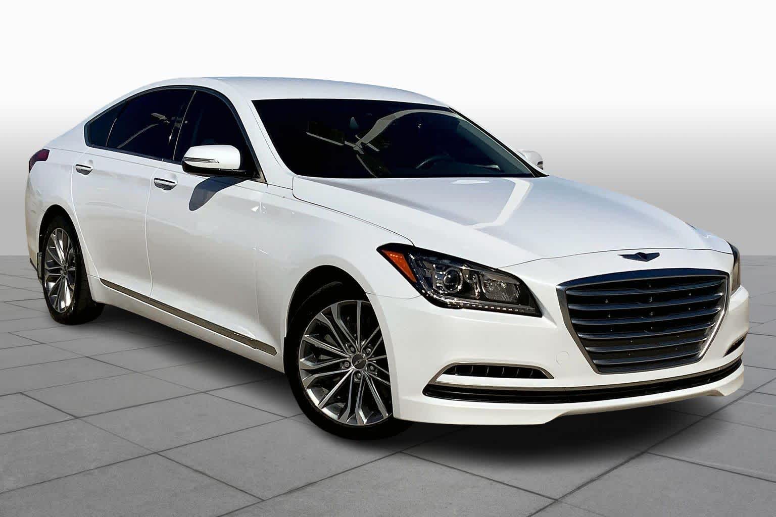 Used 2016 Hyundai Genesis Base with VIN KMHGN4JE5GU128055 for sale in Denton, TX