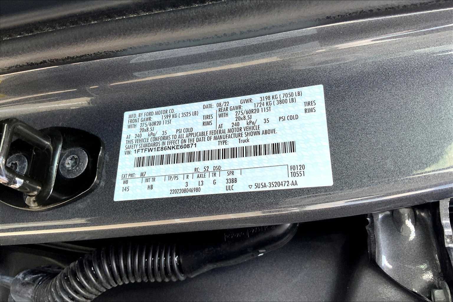 2022 Ford F-150 Lariat photo 64