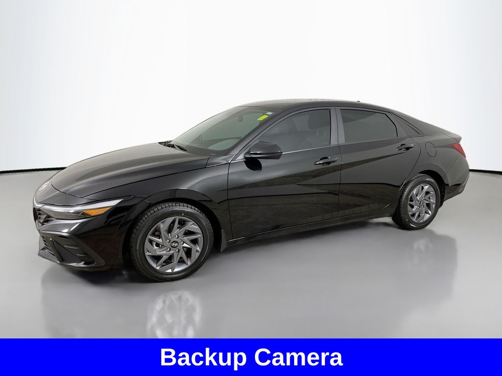 2024 Hyundai Elantra Hybrid Blue photo 2