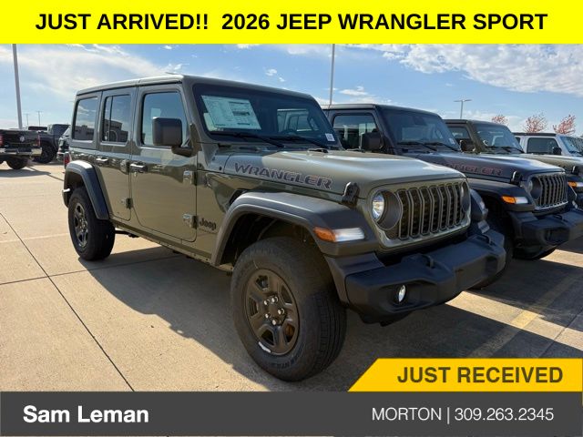 2026 Jeep Wrangler 4-Door Sport's photo