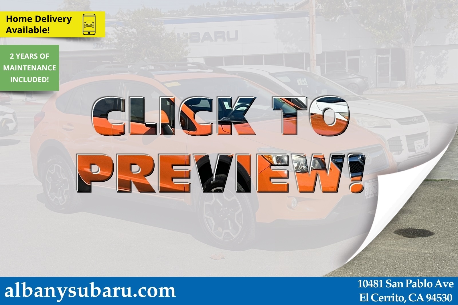 2013 Subaru XV Crosstrek