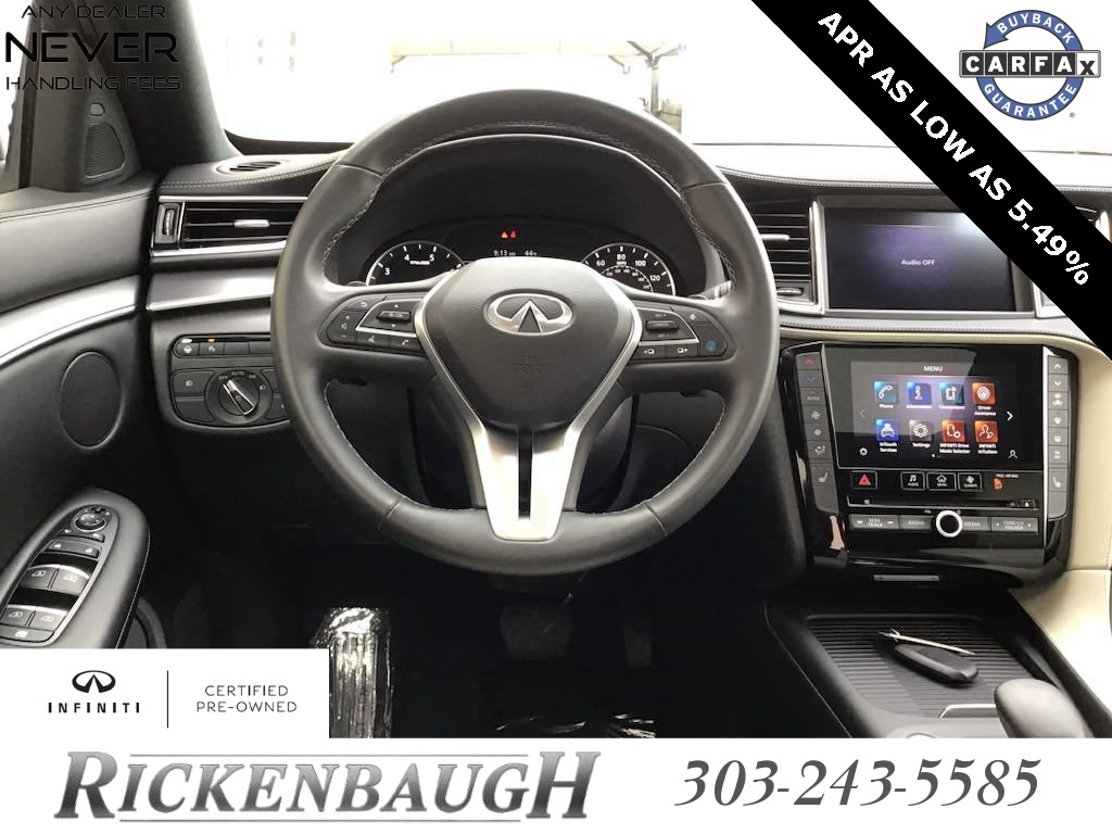 Certified PreOwned 2023 INFINITI QX55 LUXE 4D Sport Utility in Dacono P2497 Rickenbaugh INFINITI