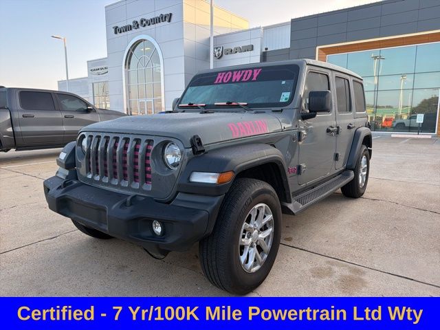 2023 Jeep Wrangler 4-Door Sport S's photo