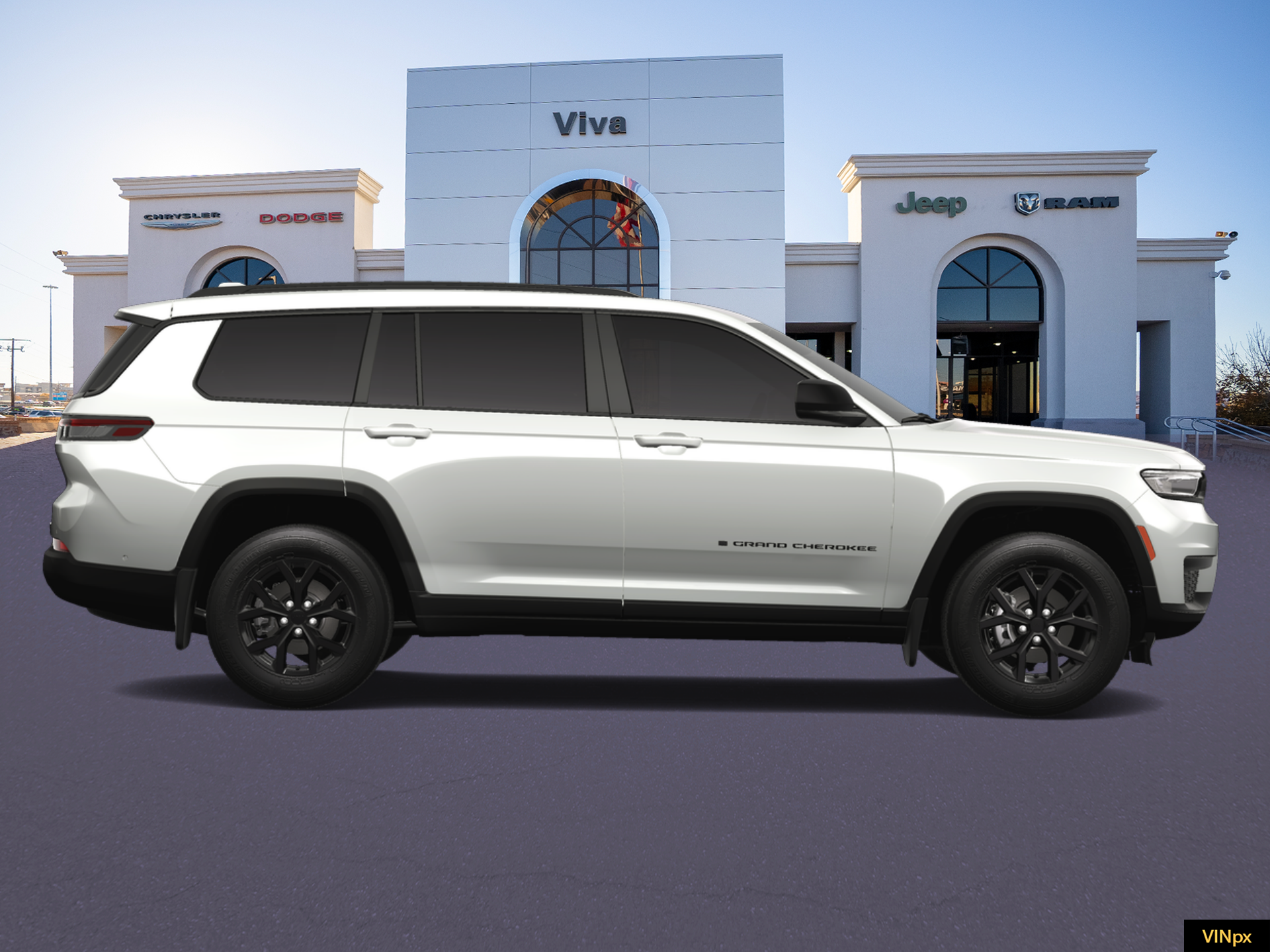 New 2025 Bright White Clear-Coat Exterior Paint Jeep Altitude X image 9