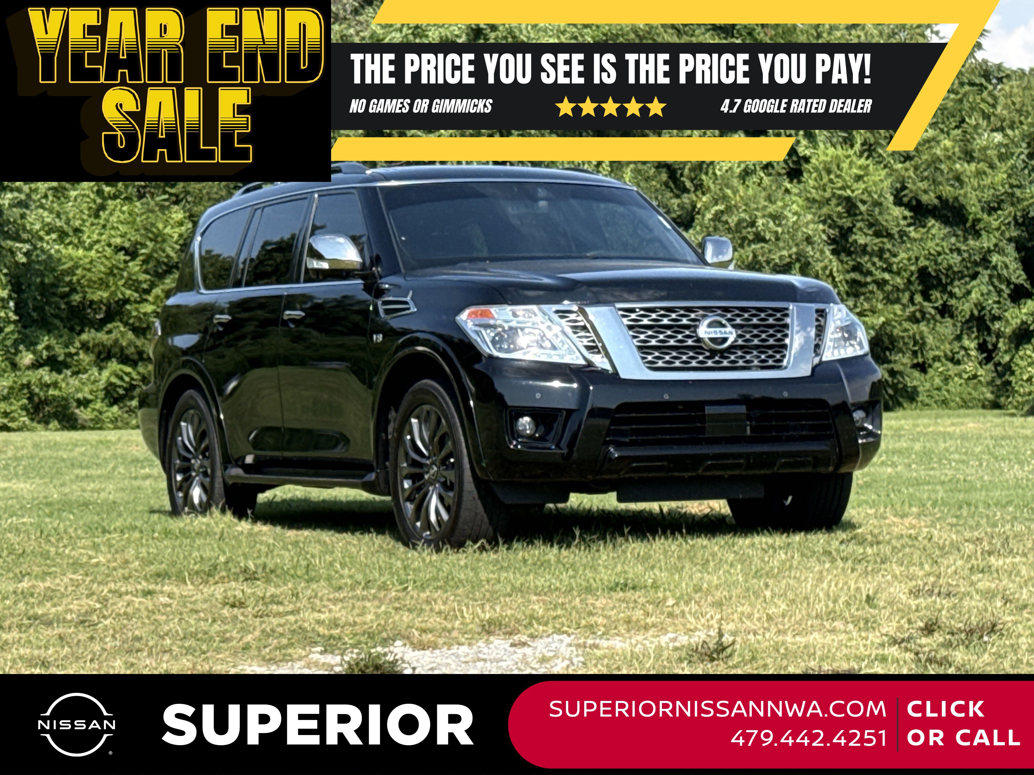 2020 Nissan Armada Platinum's photo